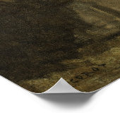 Corot - Madeleine in gebeden Poster (Hoek)