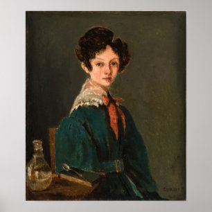 Corot - Mme Lemaistre Poster