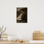 Corot - Moeder en kind Poster (Keuken)
