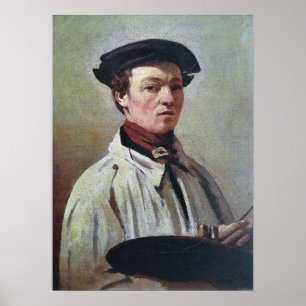 Corot - Self-Portrait Poster