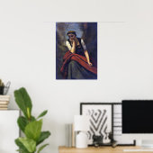 Corot - Vrouw in meditatie Poster (Thuiskantoor)