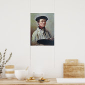 Corot - Zelfportret Poster (Keuken)