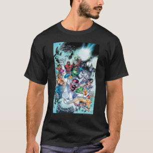 Corp-groep met ringen t-shirt