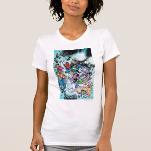 Corp-groep met ringen t-shirt