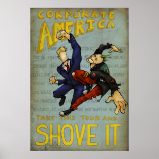 Corporate America Tour Poster