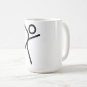 Corporate Branding Identity Logo Coffee Mok (Voorkant rechts)