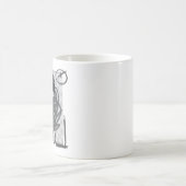 Corporate Burnout Relatable Chibi Boy Suit Illustr Koffiemok (Center)