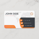 Corporate business card visitekaartje (Voorkant)