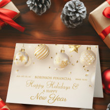 Corporate Business Christmas Gold Script