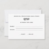 Corporate Business Company Dinner Event RSVP (Voorkant)