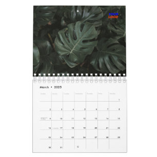 Corporate Business Logo Aangepaste foto Kalender
