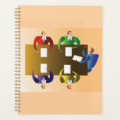 Corporate Business Meeting Team Collaboration Planner (Voorkant)