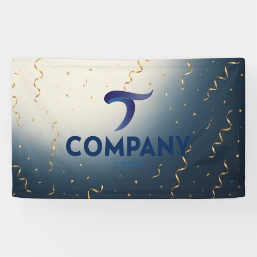 Corporate Celebration Custom Banner Voeg uw Logo t (Horizontaal)