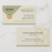 Corporate Celtic Knot Visitekaartje (Voorkant / Achterkant)