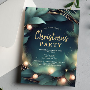 Corporate Christmas Kantoor Party Invitation Feestdagenkaart