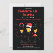 Corporate Christmas Party Uitnodiging Sjabloon (Voorkant)