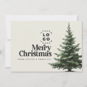 Corporate Christmas uw logo QR-code bedankt (Voorkant)