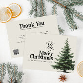 Corporate Christmas uw logo QR-code bedankt