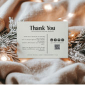 Corporate Christmas uw logo QR-code bedankt