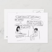 Corporate Communications Unicorn-Briefkaart Briefkaart (Voorkant / Achterkant)