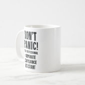 Corporate Compliance Assistant Koffiemok (Voorkant links)