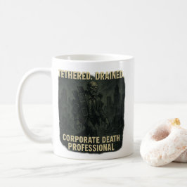 Corporate Death Professional Zombie Office Life Koffiemok