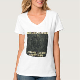 Corporate Death Professional Zombie Office Life T-shirt