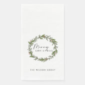 CORPORATE ELEGANT HOLLY BERRY WREATH CHRISTMAS SERVET (Voorkant)