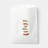 CORPORATE ELEGANT RED GREEN CHRISTMAS STOCKINGS BEDANKZAKJE (Voorkant)