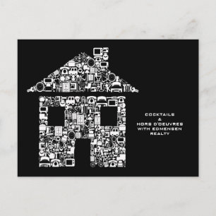 Corporate Event Cocktail Party DIY Uitnodiging