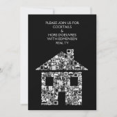 Corporate Event Cocktail Party DIY Uitnodiging (Voorkant)