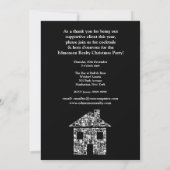 Corporate Event Cocktail Party DIY Uitnodiging (Achterkant)