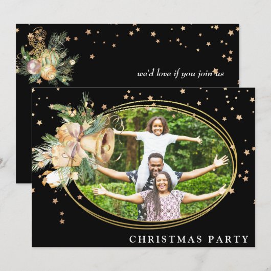 *~* Corporate Family. Kerstfeestfoto AP20 Kaart (Voorkant / Achterkant)