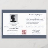 Corporate Fitness Cadeaubon Promotie Flyer (Achterkant)