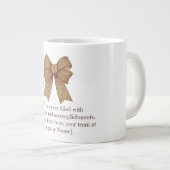 Corporate Gift Specialty Jumbo Mok – Proost op u (Voorkant rechts)