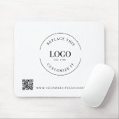 Corporate Giveaway  promo Custom Logo QR code Muismat (Met muis)