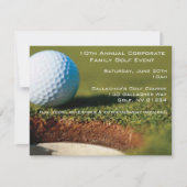 Corporate Golf Event-uitnodigingen Kaart (Voorkant)