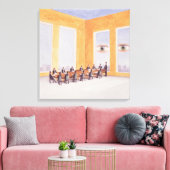 Corporate Governance 2003 Canvas Afdruk (Insitu (Woonkamer))