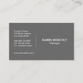 Corporate Headset Visitekaartje (Achterkant)