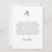 Corporate Holiday Cards Kaart (Achterkant)