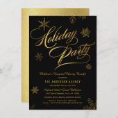 Corporate Holiday Charity Benefit Fundraiser Feestdagenkaart (Voorkant / Achterkant)