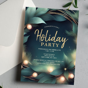 Corporate Holiday Kantoor Party Invitation Feestdagenkaart