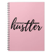 Corporate Hustler-laptop Notitieboek (Voorkant)