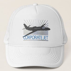Corporate Jet Vliegtuig Trucker Pet