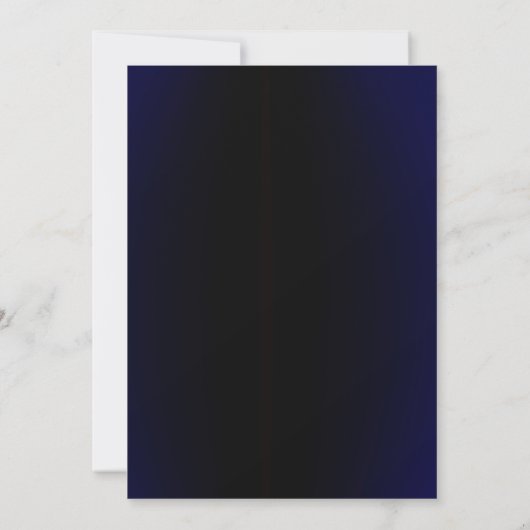 Corporate Jubileum Invite – Navy Blue Gradient Kaart (Achterkant)