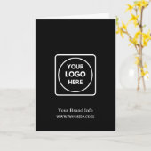 Corporate Kaart | Aangepaste professionele zakelij (Gele Bloem)