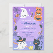 Corporate Kantoor Business Halloween Party Custom Kaart (Voorkant)