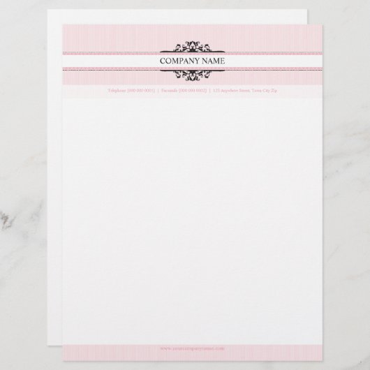 CORPORATE LETTERHEAD:: GODDELIJK 4 BRIEFHOOFD (Voorkant / Achterkant)