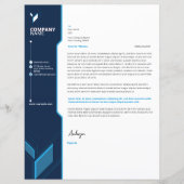 Corporate Letterhead-Sjabloon (Voorkant)
