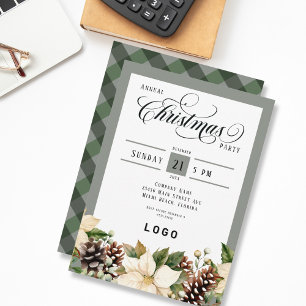 Corporate Logo kerstfeest Kaart